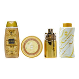Ajmal Aurum Gift Set For Women (Aurum Spray 75ml EDP + 200g Body Butter + 200ml Shower Gel + 100g Aurum Powder) - Arabian Petals (5465110479012)