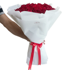 51 Red Roses Bouquet Arrangement