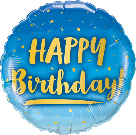 Happy Birthday Galaxy - Foil Balloon - Arabian Petals (4546082340909)