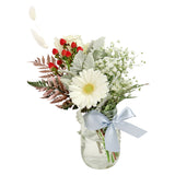 Christmas Wishes flowers with vase (5920143081636)
