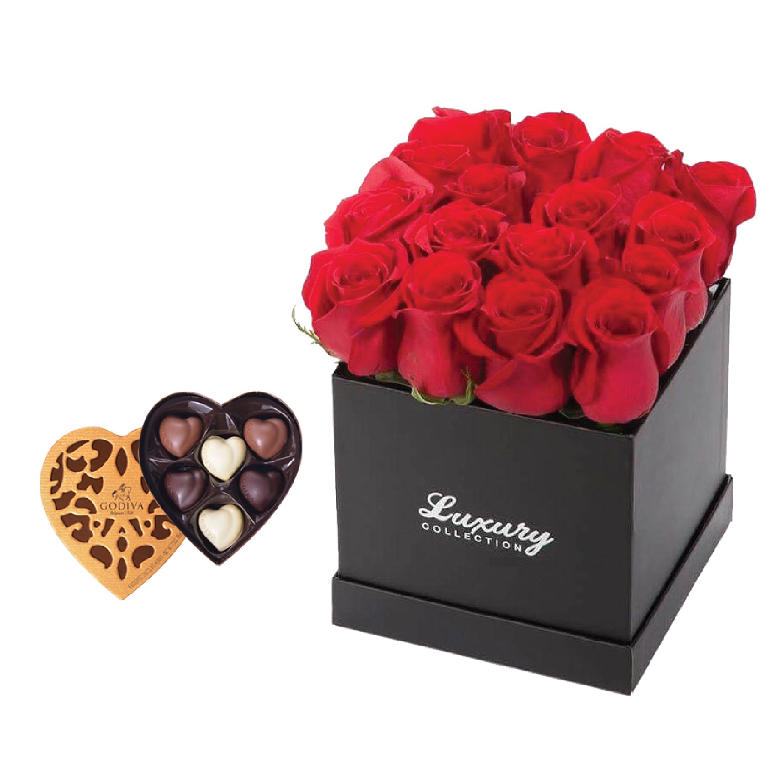 Roses - Romantic Intrigue with Godiva Coeur Iconique - Arabian Petals (4534899408941)