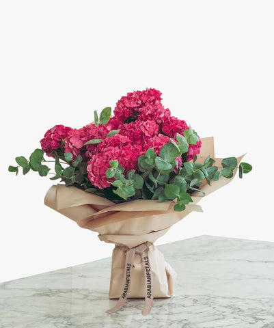 Hydrangea Bouquet - Arabian Petals (5241734955172)
