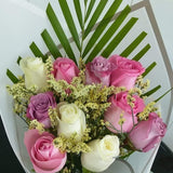 Mix Color Roses Bouquet - Arabian Petals (5329675026596)