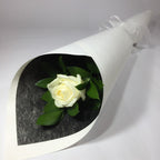 Single  Rose with Beautiful Wrap and Ribbon - Arabian Petals (4371333742637)