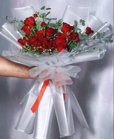 Heart Shape Rose Bouquet - VD (6027077025956)