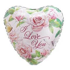 I Love You - Roses Balloon - Arabian Petals (4545180598317)
