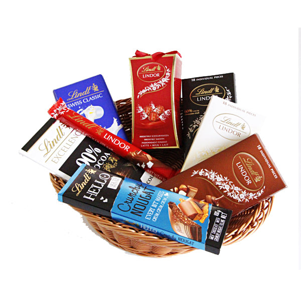 Lindt Chocolate Paradise Gift Basket (625gm) (6735459221668)