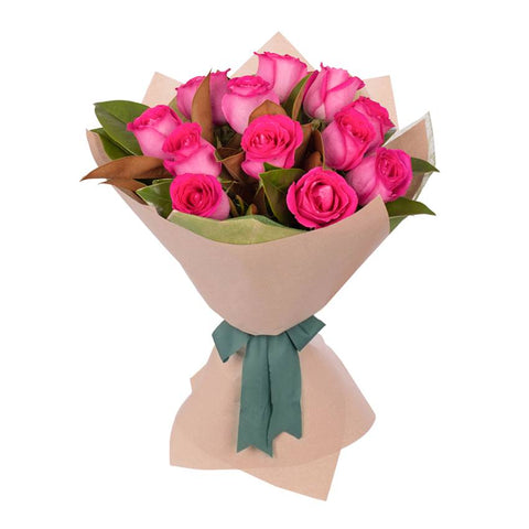 Dark Pink Rose's Bouquet - Arabian Petals (4770018623533)