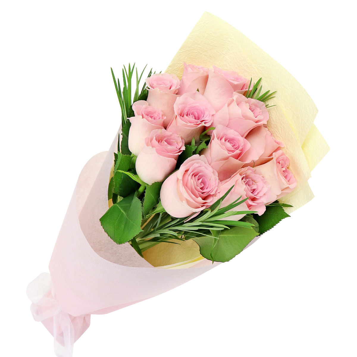 Soft Pink Roses (7432081604851)