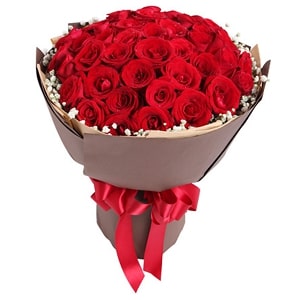 100 Roses Bouquet -100 Smiles (5992502493348)