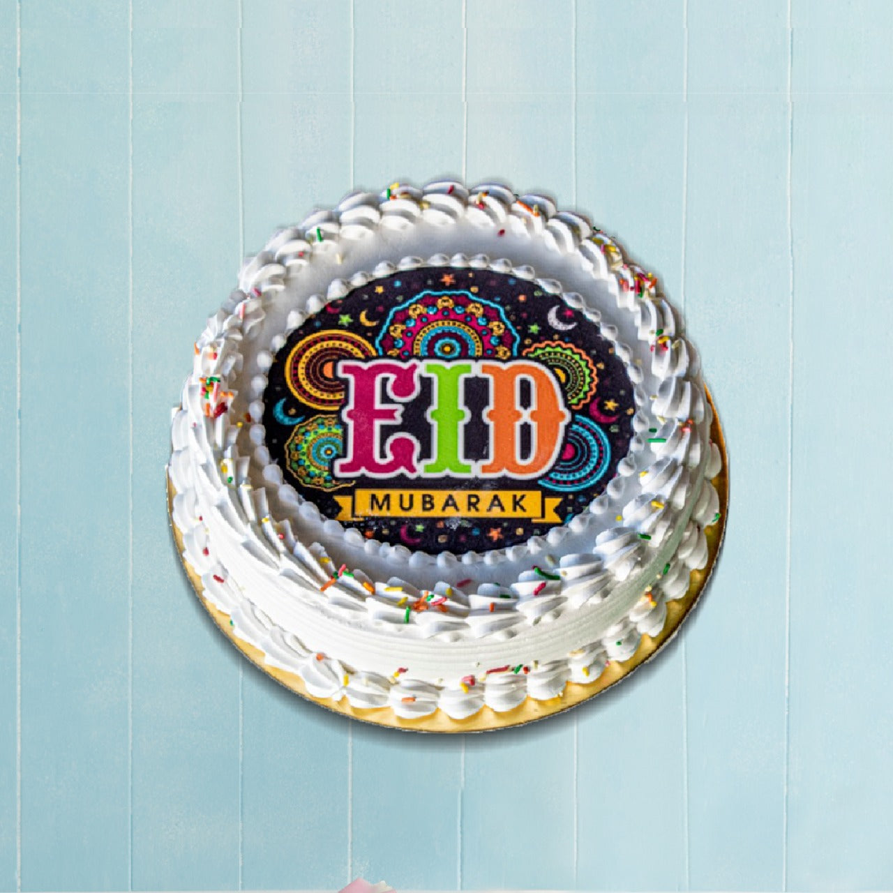 Eid Mubarak Cake (6834570166436)