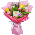 11 Muti Color Tulips Bouquet