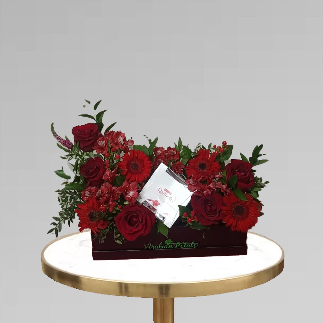 Red Roses & Chocolate Arragement