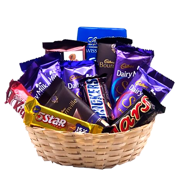 Yummy Chocolate Basket (700g) (6735461449892)