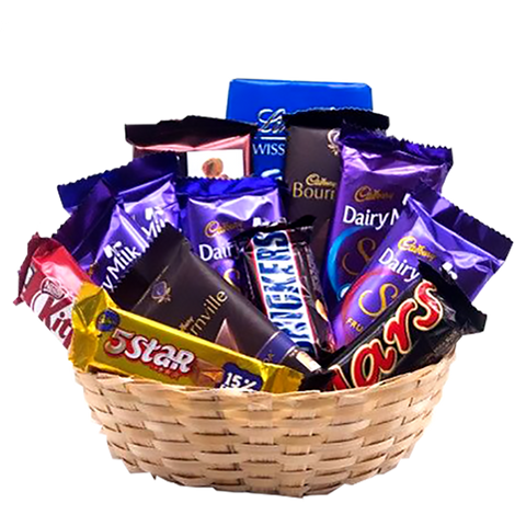 Yummy Chocolate Basket (700g) (6735461449892)