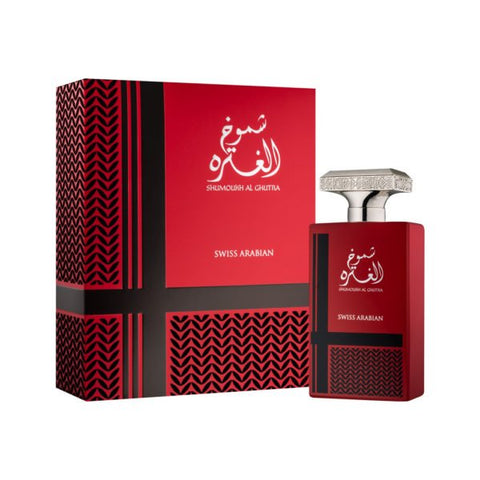 Swiss Arabian Shumoukh Al Ghutra Perfume For Men 100ml Eau de Parfum - Arabian Petals (5465125060772)