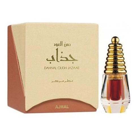 Ajmal Dahn Al Oudh Jazaab Perfume Oil Oud 3ml Unisex - Arabian Petals (5465103728804)