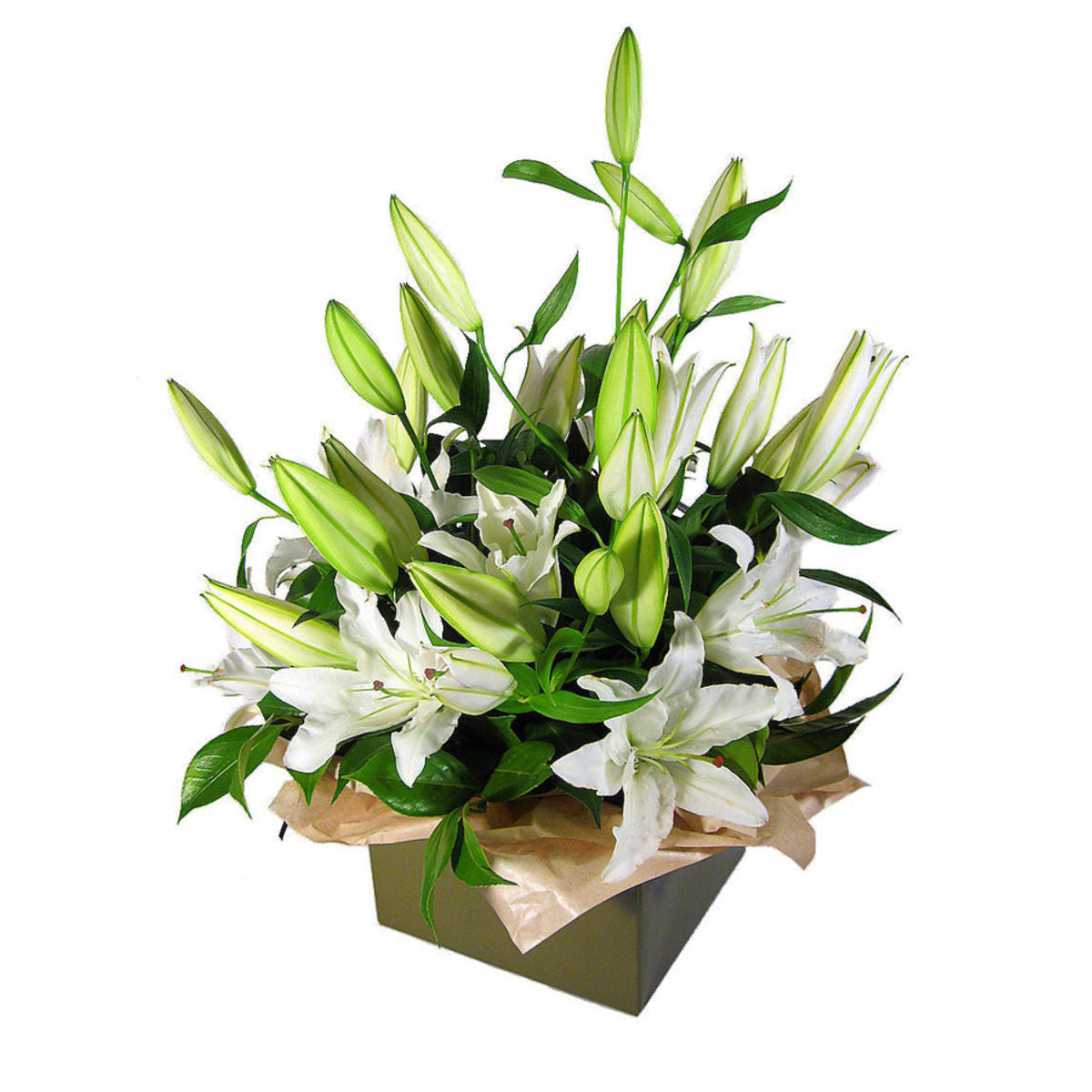 White Lillies Box - Arabian Petals (5241397215396)