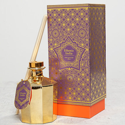Ethnic Reed Diffuser In Gift Wrap - Arabian Petals (5393374806180)