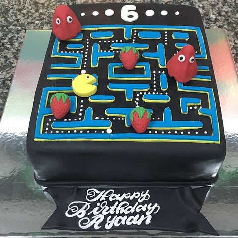 Pacman Cake - CWD - Arabian Petals (2222036484154)