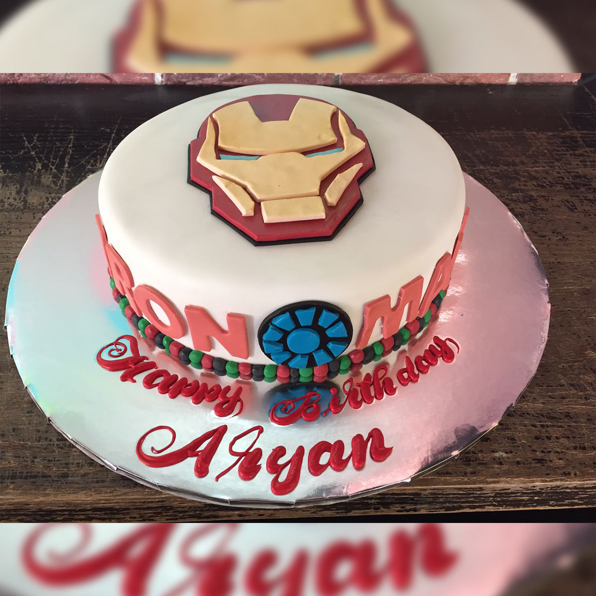 IRONMAN BUTTERCREAM CAKE | Shopee Malaysia