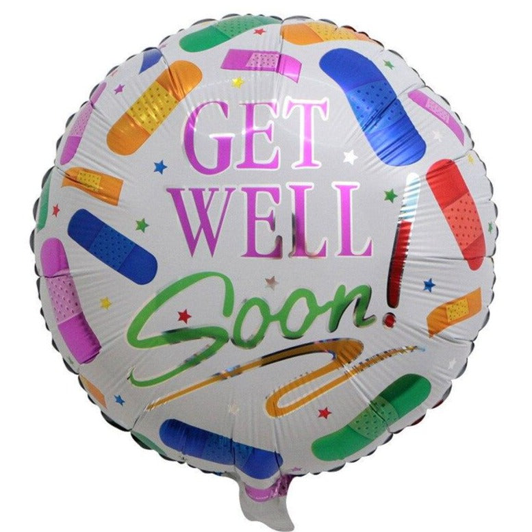 Get Well Soon - Roses Balloon (4545231126573)