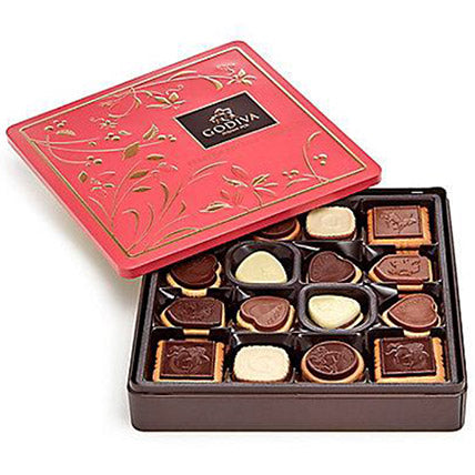 Godiva Assorted Biscuits Tin Box - Arabian Petals (5409457406116)