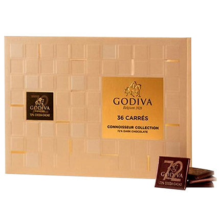 Godiva Dark Chocolate Carre - Arabian Petals (5409510129828)