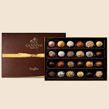 Godiva Truffle Box 24 Pcs - Arabian Petals (5409437941924)