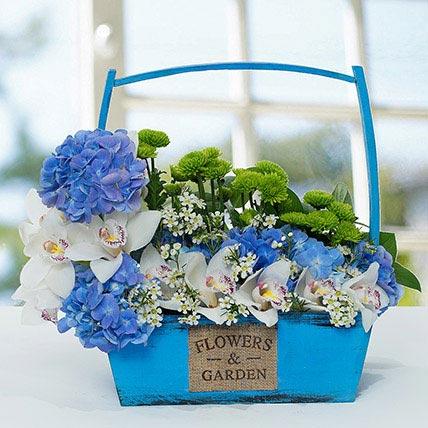 Graceful Flower Basket Arrangement - Arabian Petals (1638605127738)