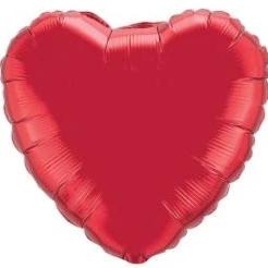 Pink Foil Heart Balloon - Arabian Petals (4545127022637)