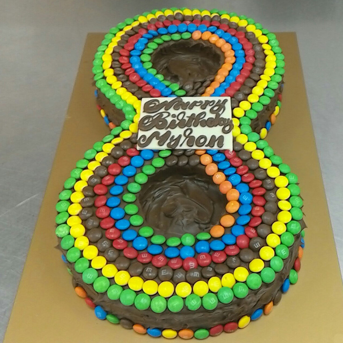 Button Candy Number Cake - CWD - Arabian Petals (2221913964602)