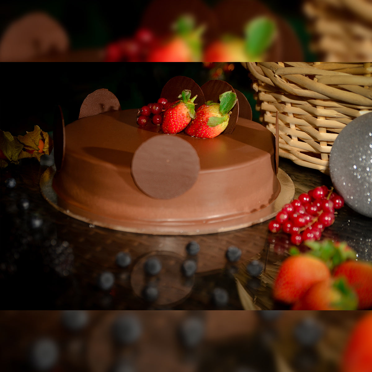 Strawberry Rocher Chocolate Cake - CWD - Arabian Petals (2212606967866)