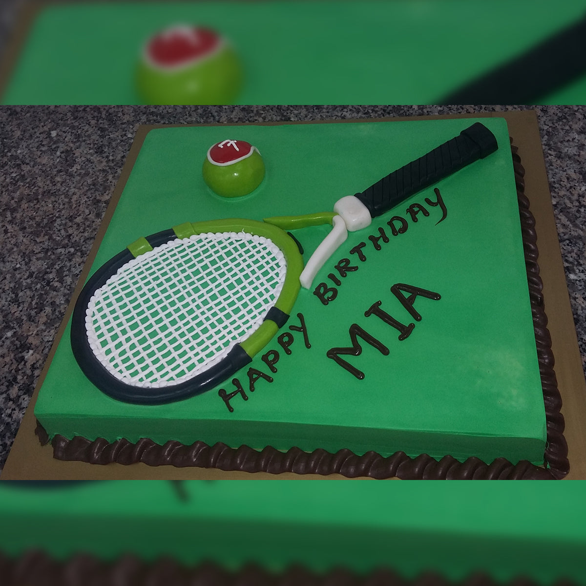 Tennis cake 🎾 | Instagram