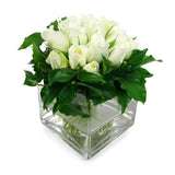White Rose Vase (5920100286628)