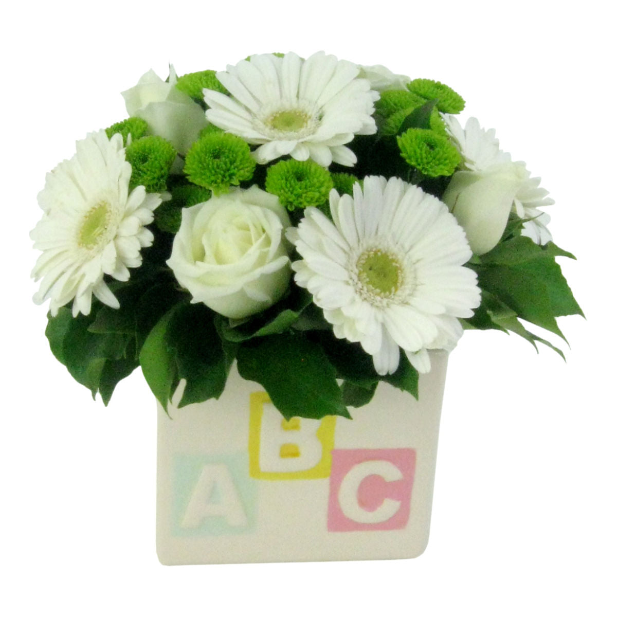 It's A Boy Flowers with ABC written box (5565060055204)