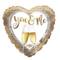 You & Me Heart Shape Balloon - Arabian Petals (4545153204269)